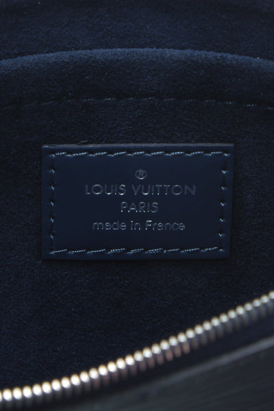 Epi Neverfull Pouch Wristlet - Indigo