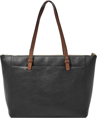 Fossil Women's Rachel Tote Purse Handbag Black