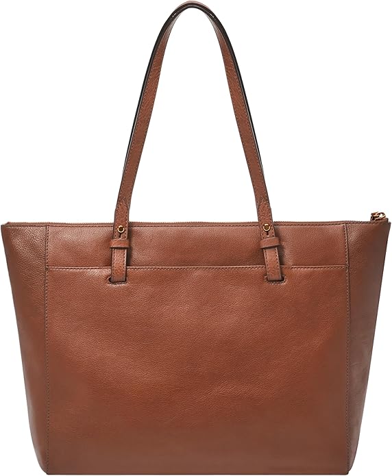 Fossil Women's Rachel Tote Purse Handbag Brown