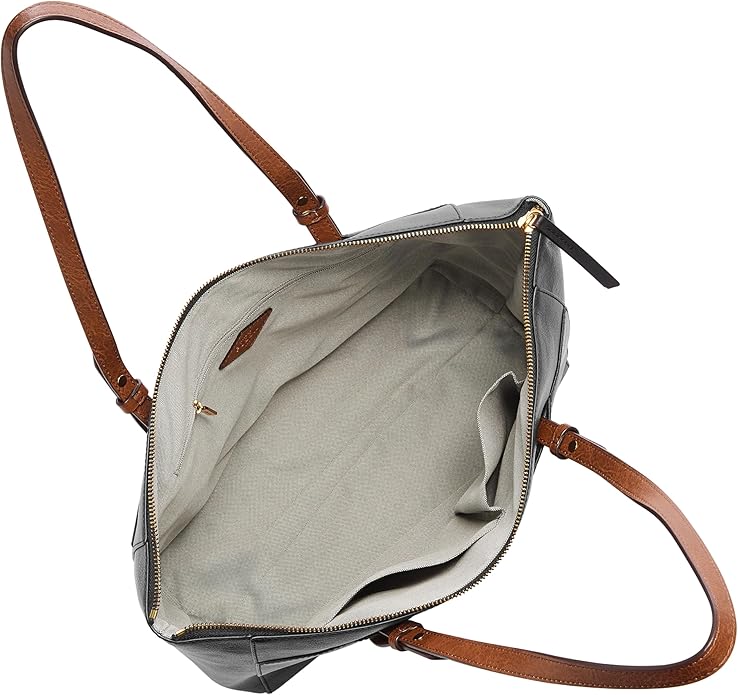Fossil Women's Rachel Tote Purse Handbag Black