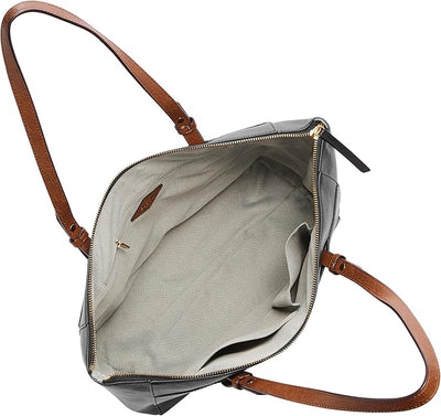 Fossil Women's Rachel Tote Purse Handbag Black