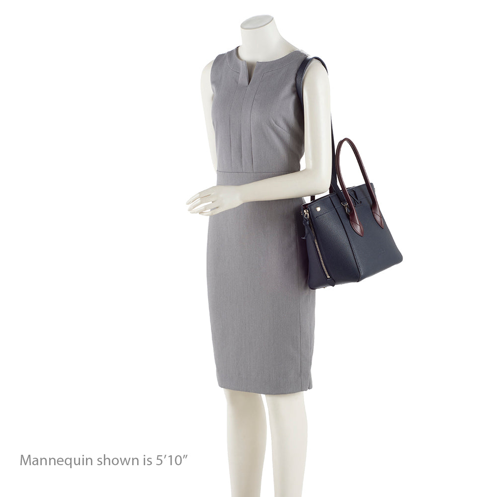 Louis Vuitton Calfskin Freedom Tote (SHF-16427)