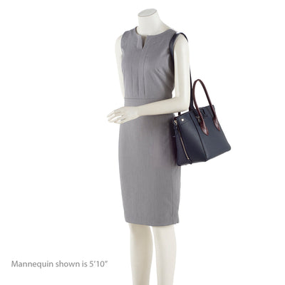 Louis Vuitton Calfskin Freedom Tote (SHF-16427)