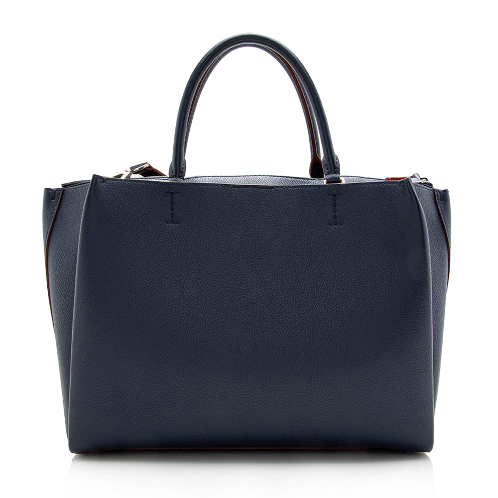 Louis Vuitton Calfskin Lockmeto Tote (SHF-14307)