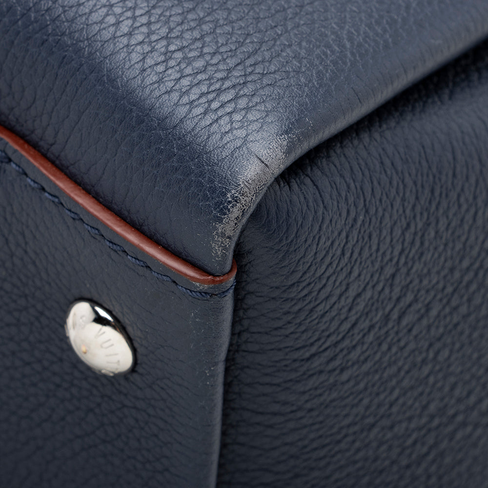 Louis Vuitton Calfskin Lockmeto Tote (SHF-14307)