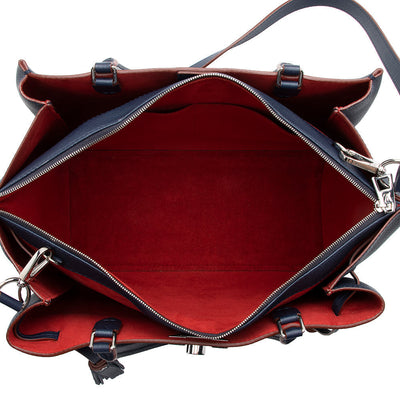 Louis Vuitton Calfskin Lockmeto Tote (SHF-14307)