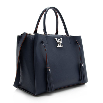 Louis Vuitton Calfskin Lockmeto Tote (SHF-14307)